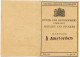 PAYS BAS - CERTIFICAT D'AUTORISATION DE COLLECTE DE DOCUMENTS AU BUREAU D'AMSTERDAM, 1923 - Briefe U. Dokumente