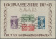 Saarland (1947/56): 1948 Geschnittener Block "Hochwasserhilfe" In Type II, Geste - Used Stamps