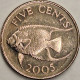 Bermuda - 5 Cents 2005, KM# 108 (#3231) - Bermudes