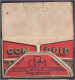 "GOM GOLD" Razor Blade Old Vintage WRAPPER (see Sales Conditions) - Hojas De Afeitar