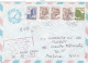 COVERS NICE FRANKING , 1992 ROMANIA - Brieven En Documenten