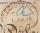 Delcampe - GB 1883, QV 2d Blue Very Fine Registered Letter (RP13) Together With 2½d Blue Pl.22 (TK) With Railway-cancel "PARIS A CA - Briefe U. Dokumente