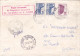 COVERS NICE FRANKING , 1992  ROMANIA - Briefe U. Dokumente