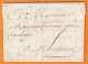 1769 - Marque Postale LA ROCHELLE (42x4 Mm) Sur Lettre Pliée Avec Corresp Vers MARENNES, Charente Maritime - 1701-1800: Precursors XVIII