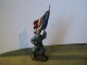 FIGURINE INCA WW1. PORTE DRAPEAU. ANNEES 1920 / 1950? - Army