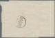 China: 1901, Coiling Dragon ½ C. Tied "TIENTSIN 9 NOV 01" To Wrapper To V. Dobsc - 1912-1949 Republic