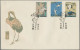 China (PRC): 1962, Two Commemorative Sets On FDCs, Including The Sacred Cranes ( - Lettres & Documents