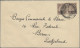 Kuwait: 1931, KGV 1½a. Brown, Horizontal Pair On Commercial Cover From "KUWAIT 1 - Kuwait