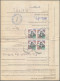 Kuwait: 1981/1992 Kuwait/Bahrain: Two Registered Parcel Post Cards To Italy With - Kuwait