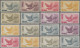 Japan: 1929/1961, Stock Of Airmail Stamps, Lake Ashi To Great Buddha, Majority U - Otros & Sin Clasificación