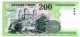 * UNGHERIA HUNGARY UNGARN HUNGRIA - 2004 -  200 Forint - Pick 187 D - UNC - Hungary