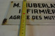 Delcampe - C9 Authentique Plaque émaillée Infirmière Huberland Mutuelle - Targhe Smaltate (a Partire Dal 1961)