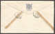 1941 Sheriffs Office Corner Card Cover Registered 12c Mufti/Chamber Kenora Ontario - Postal History