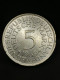 5 DEUTSCHE MARK ARGENT 1969 G KARLSRUHE ALLEMAGNE / GERMANY SILVER - 5 Mark