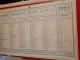 1924 CALENDRIER IMPRIMERIE DECKER RUE DES TETES COLMAR - Grand Format : 1901-20