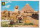 AK 198207  EGYPT - Giza - The Great Sphinx,  Kephren And The Mycerinos Pyramids - Pyramiden