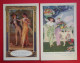 2 Carte Postales Publicité La Mélacéine Illustréespar Brunelleschi éditeur Draeger Imp Dos Scanné - Brunelleschi