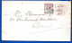 2395. U.K.1896 1d UPRATED STATIONERY TO FRANCE - Storia Postale