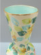 Delcampe - -GRAND VASE CERAMIQUE VALLAURIS VINTAGE Décor De FLEURS ROSES DORURES  42,8 Cm    E - Vallauris (FRA)