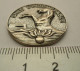 INSIGNE SNLE L' INDOMPTABLE, Sous-Marin Nucléaire Lanceur D' Engins  - Métal Léger 7 Grammes - Diamètre 3 Cm - Navy