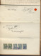 1934 Newfoundland Supreme Court Document W3x#NFR18-.25c & 2x#NFR25-$1.00 Stamp - Postal History