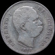 LaZooRo: Italy 1 Lira 1887 VF - Silver - 1878-1900 : Umberto I