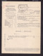 DDFF 675 - Carte De Service Des Chemins De Fer TP S 17 Mercure TURNHOUT 1935 - Verso Cachet + Griffe De La Gare - Brieven En Documenten