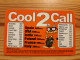 Prepaid Phonecard United Kingdom, Cool 2 Call - Emissions Entreprises