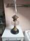 Lampe A Petrole 1837 Signé Patent Hinks Son's Hauteur 53 Cm, Bronze - Lighting & Lampshades