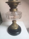 Delcampe - Lampe A Petrole 1837 Signé Patent Hinks Son's Hauteur 53 Cm, Bronze - Lighting & Lampshades