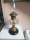 Delcampe - Lampe A Petrole 1837 Signé Patent Hinks Son's Hauteur 53 Cm, Bronze - Lighting & Lampshades