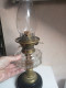 Delcampe - Lampe A Petrole 1837 Signé Patent Hinks Son's Hauteur 53 Cm, Bronze - Lighting & Lampshades