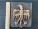 Plaque Avec Blason En Forme De Aigle - Cuivres