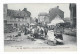 JOLIE CPA ANIMEE LE CROTOY, UN COIN DU MARCHE, CAFE DE LA PLACE JEANNE D'ARC, BAL, CINEMA, SOMME 80 - Le Crotoy