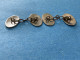 Delcampe - COPPIA DI GEMELLI PER CAMICIA ARGENTO 925 CUFFLINKS VICTORIAN DECò MONOGRAMMA. - Autres & Non Classés