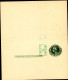 UY14a Type 2c M NORMAL R DOUBLE Postal Card With Reply Mint Unfolded Xf 1952 Cat.$45.00+ - 1941-60