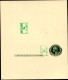 UY14a Type 2var SECOND SURCHARGE ON REVERSE Postal Card With Reply Mint Unfolded Xf 1952 - 1941-60