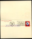 UY16b UPSS #MR26b REPLY PRINTED BOTH SIDES FDC 1956 - 1941-60