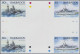 Delcampe - Barbados: 1994/2015. Collection Containing 303 IMPERFORATE Stamps (inclusive Man - Barbados (1966-...)