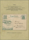 Delcampe - Air Mail - Germany: 1912/1922, Zusammenstellung Von 23 Belegen Auf Beschrifteten - Poste Aérienne & Zeppelin