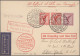 Air Mail - Germany: 1913-1950 Kollektion Von 15 Deutschen Flugpostbelegen, Meist - Luft- Und Zeppelinpost