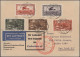 Delcampe - Zeppelin Mail - Germany: 1929/1939, Umfangreiche Interessante Sammlung Mit Ca. 4 - Correo Aéreo & Zeppelin