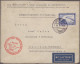 Delcampe - Zeppelin Mail - Germany: 1929/1939, Umfangreiche Interessante Sammlung Mit Ca. 4 - Correo Aéreo & Zeppelin