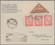 Delcampe - Zeppelin Mail - Germany: 1929/1939, Umfangreiche Interessante Sammlung Mit Ca. 4 - Correo Aéreo & Zeppelin