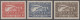 Thematics: Zeppelin: 1933, Zeppelin Stamps "Trip To Italy", Lot Of Three Mint Se - Zeppeline