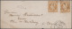 France: 1852/1874, Assortment Of Apprx. 188 Letters Bearing Frankings Ceres+Napo - Colecciones Completas