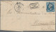 Delcampe - France: 1853/1875, Assortment Of Apprx. 80 Letters Bearing Frankings Mainly Empi - Sammlungen