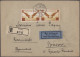 Delcampe - Schweiz: 1925/1946 FLUGPOST: 32 Briefe Und Karten Mit Luft- Bzw. Flugpost, Dabei - Sammlungen