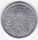 Ile De La Réunion 2 Francs 1973, En Aluminium , Lec# 67, Neuve UNC - Reunion