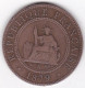 Cochinchine Française. 1 Centième 1879 A , En Bronze , Lec# 12 - Frans-Cochinchina